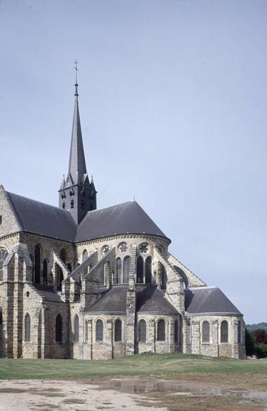 Abside de l'église abbatiale