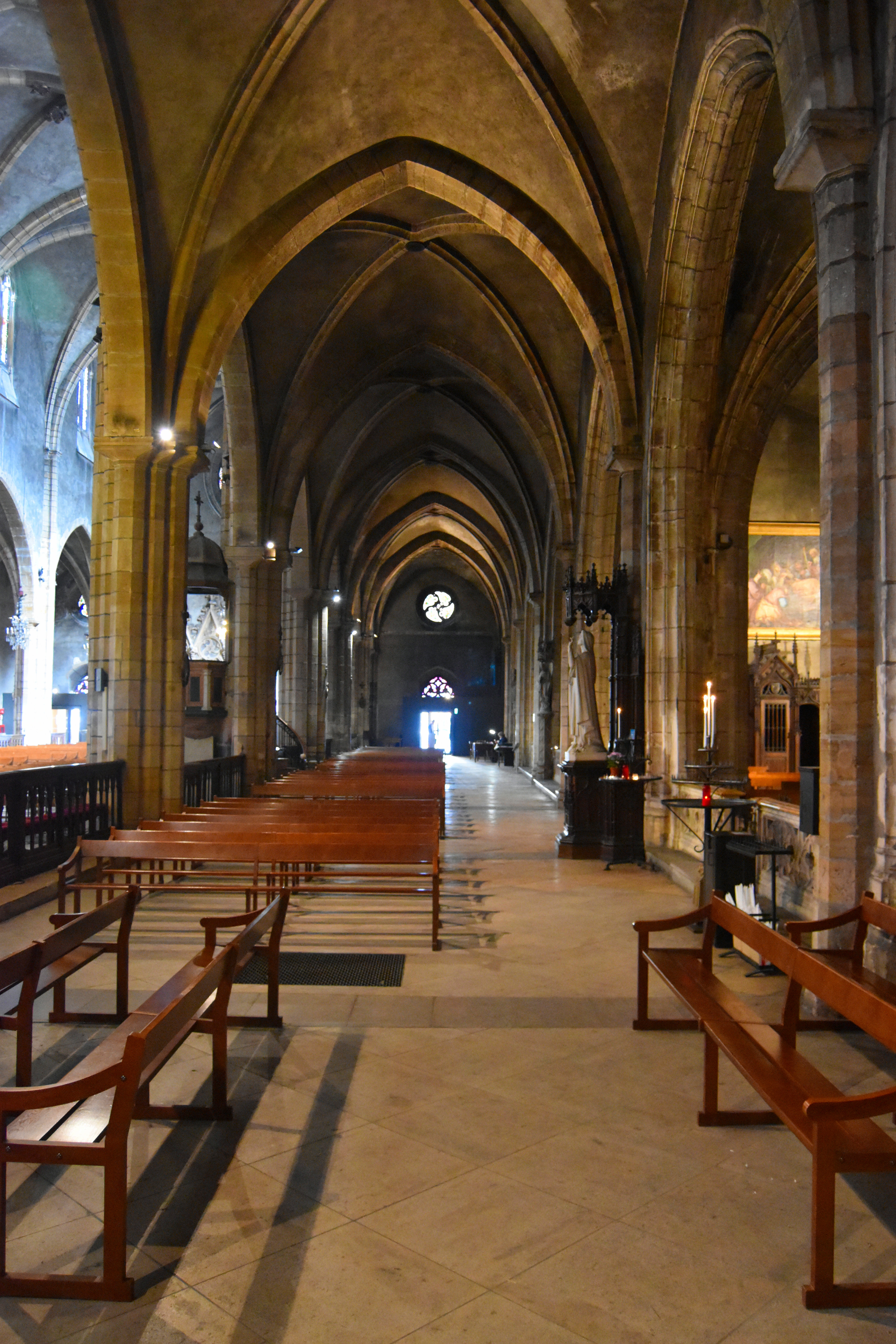 collatéral sud, vue générale