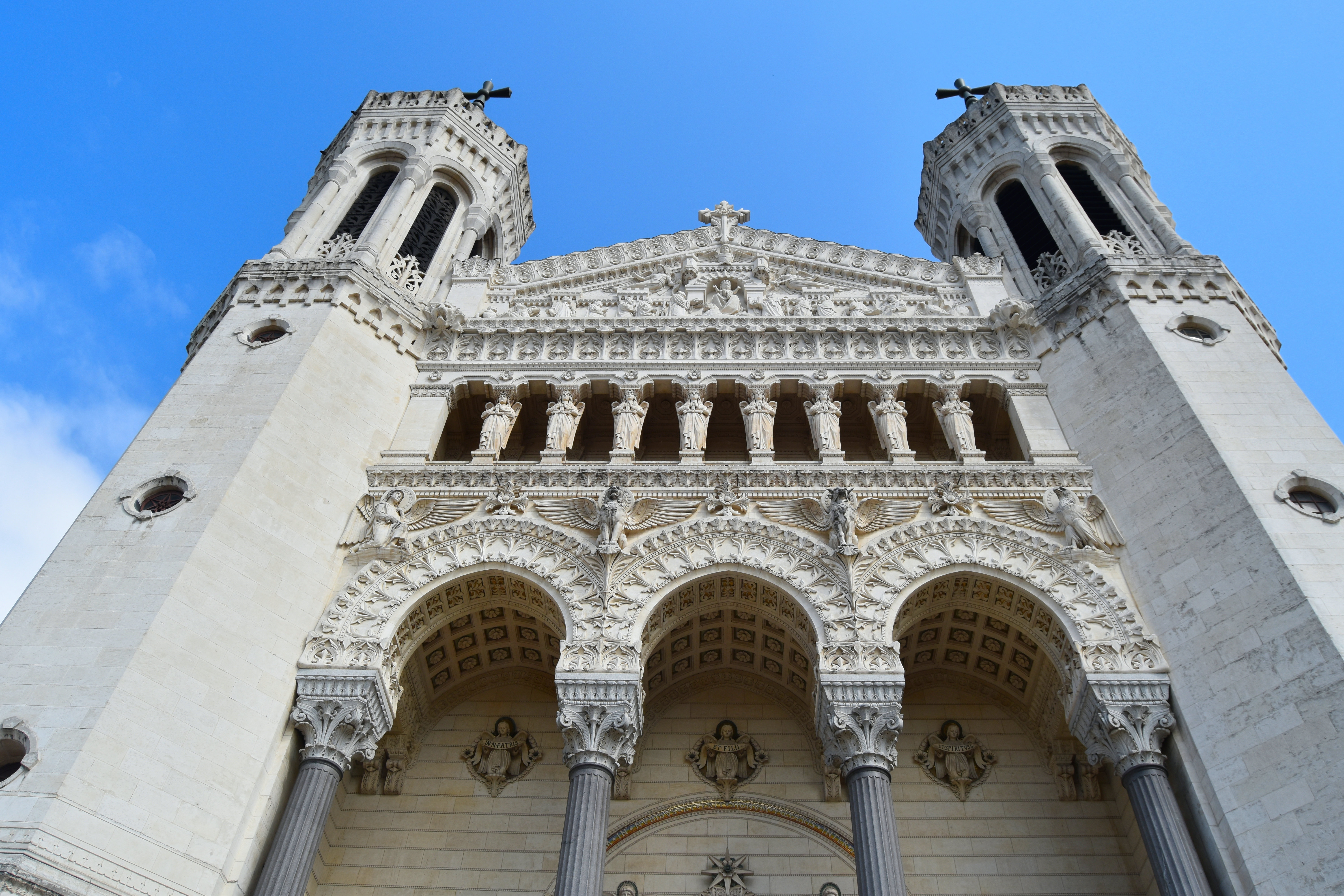 façade occidentale, vue générale