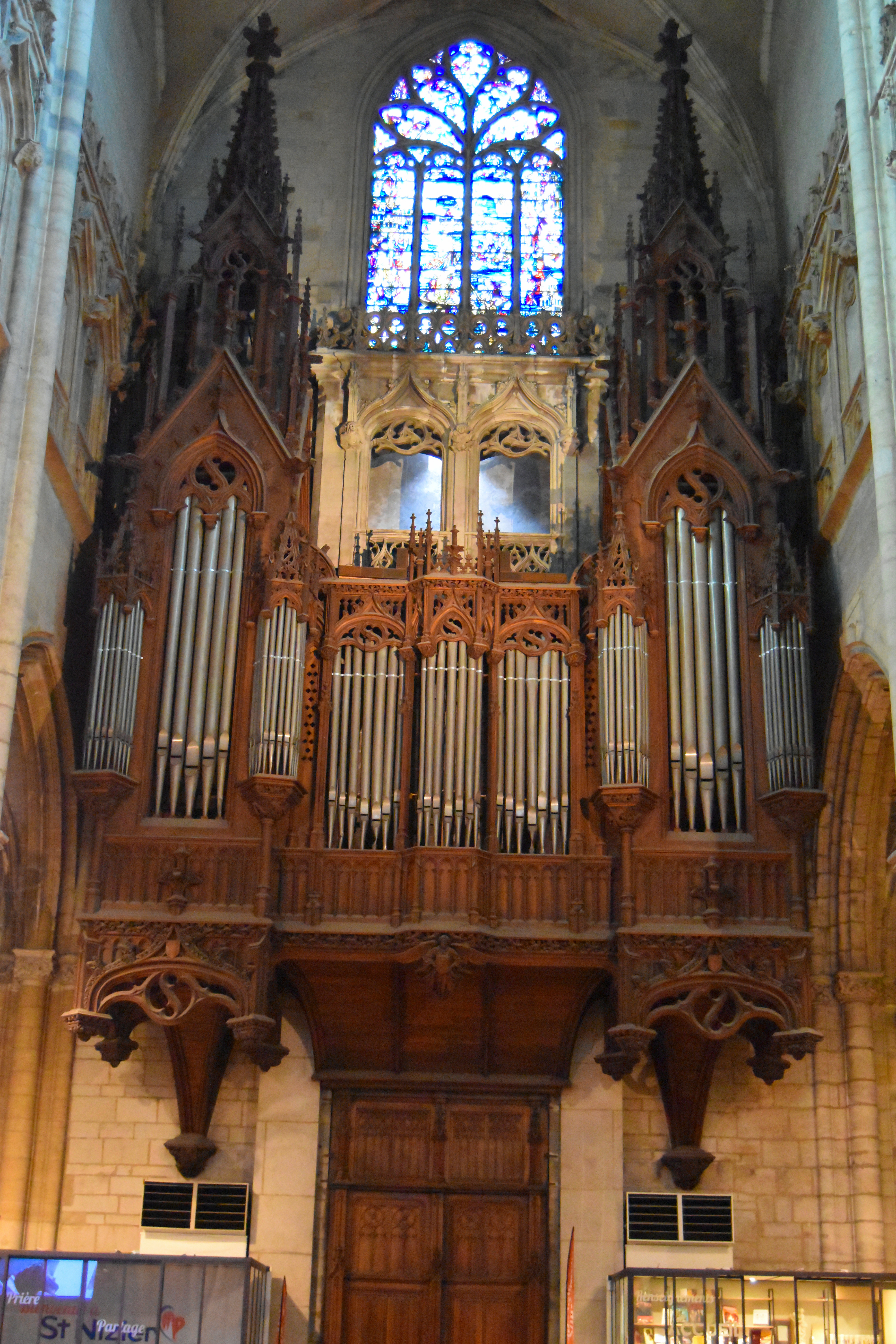 Orgue de tribune : partie instrumentale de l'orgue