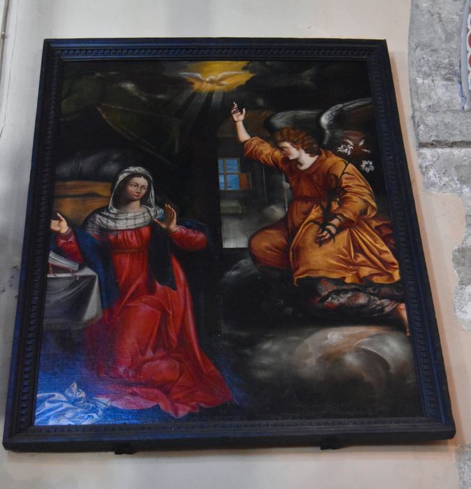 tableau : Annonciation (l') - © Ministère de la Culture (France), Médiathèque du patrimoine et de la photographie, diffusion RMN-GP