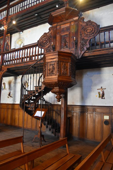 chaire à prêcher, vue générale - © Ministère de la Culture (France), Médiathèque du patrimoine et de la photographie, diffusion RMN-GP