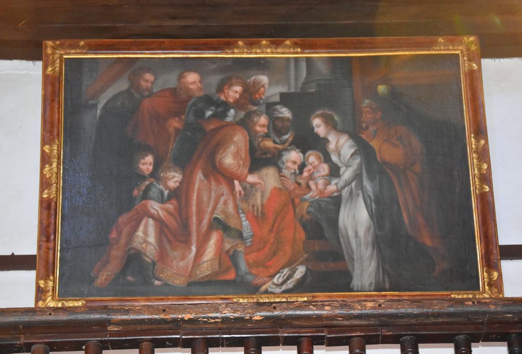 tableau, cadre : Adoration des Mages (l'), vue générale - © Ministère de la Culture (France), Médiathèque du patrimoine et de la photographie, diffusion RMN-GP