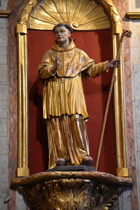 statue : Saint Louis de Toulouse, vue générale