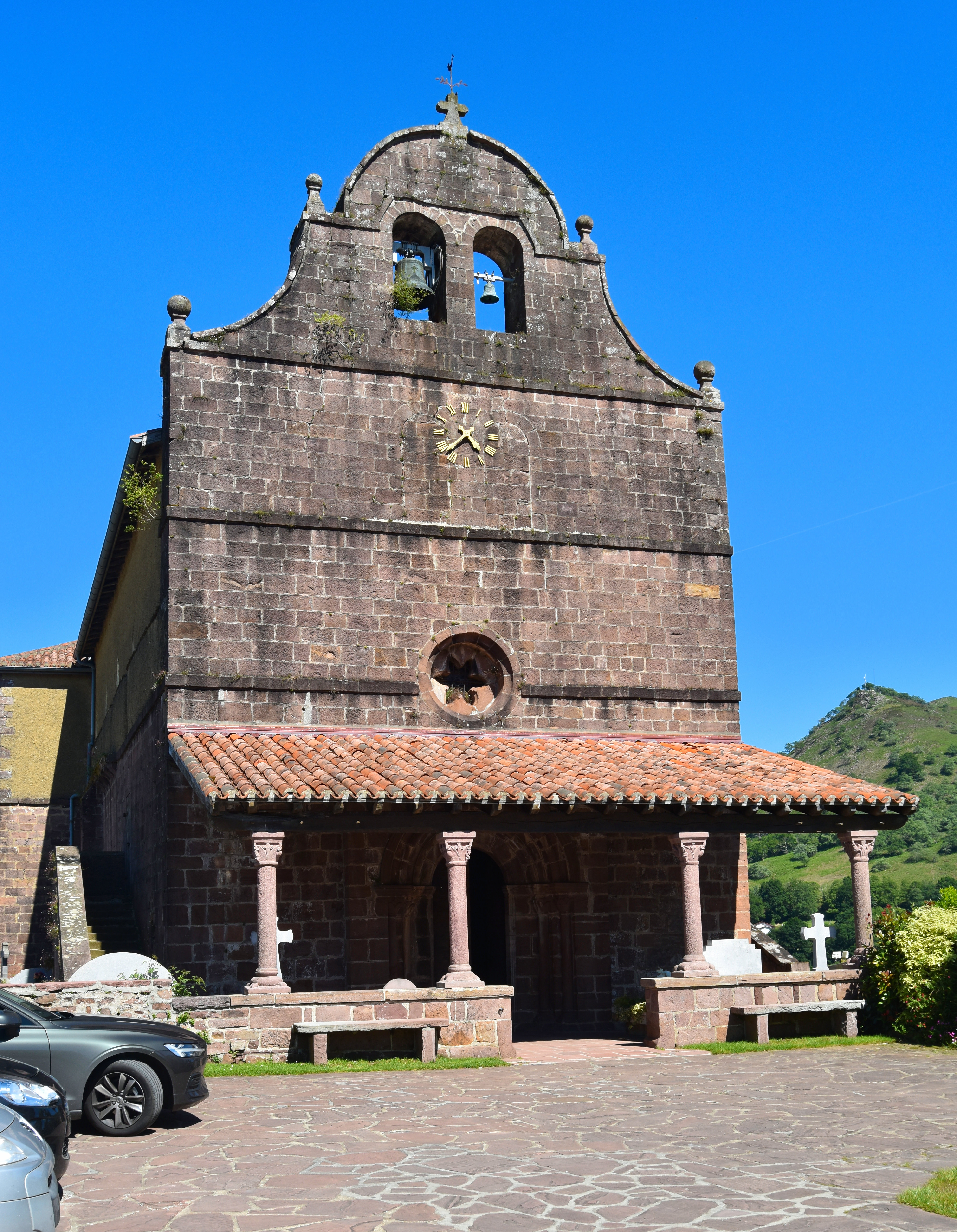 façade occidentale, vue générale