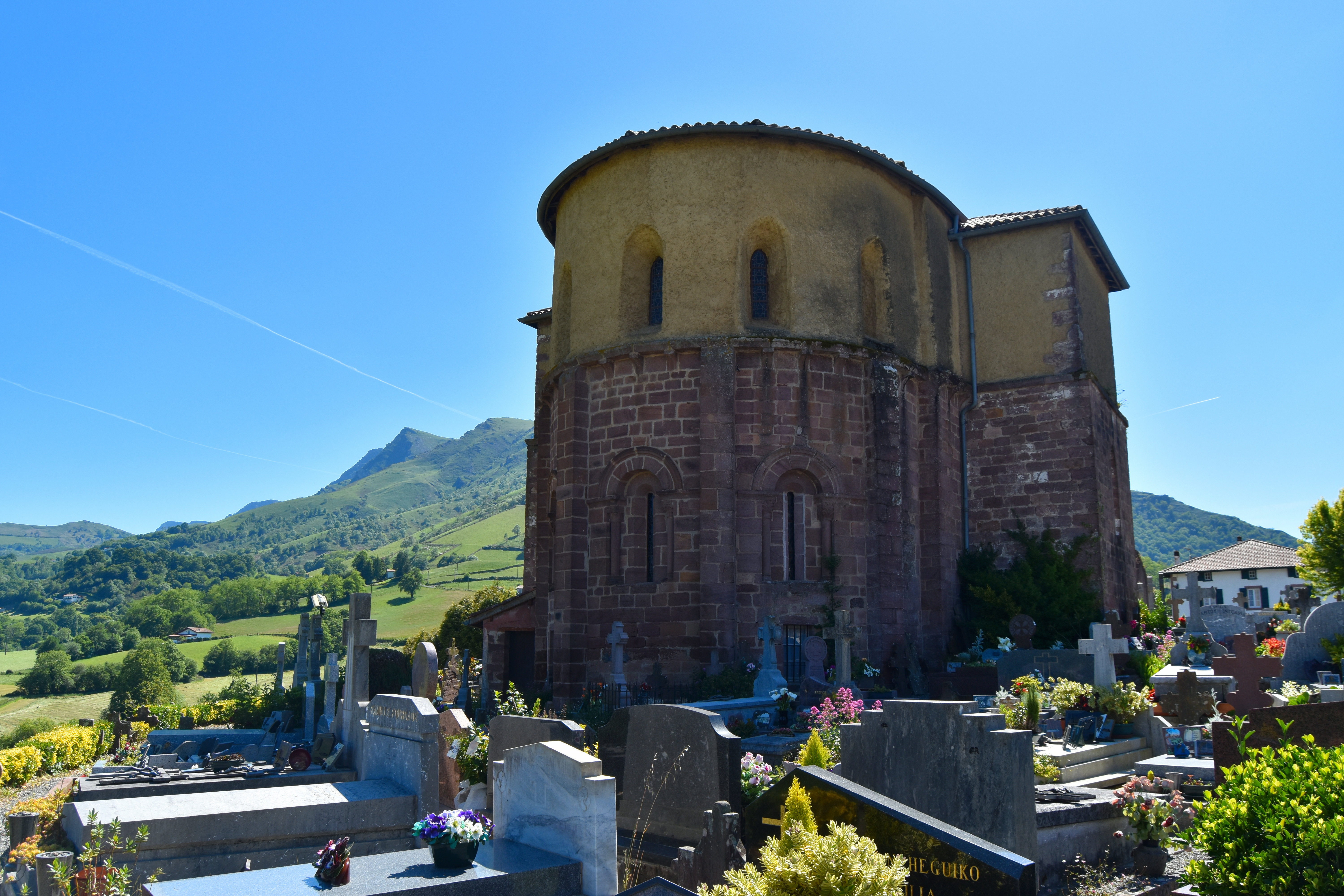 chevet, vue générale