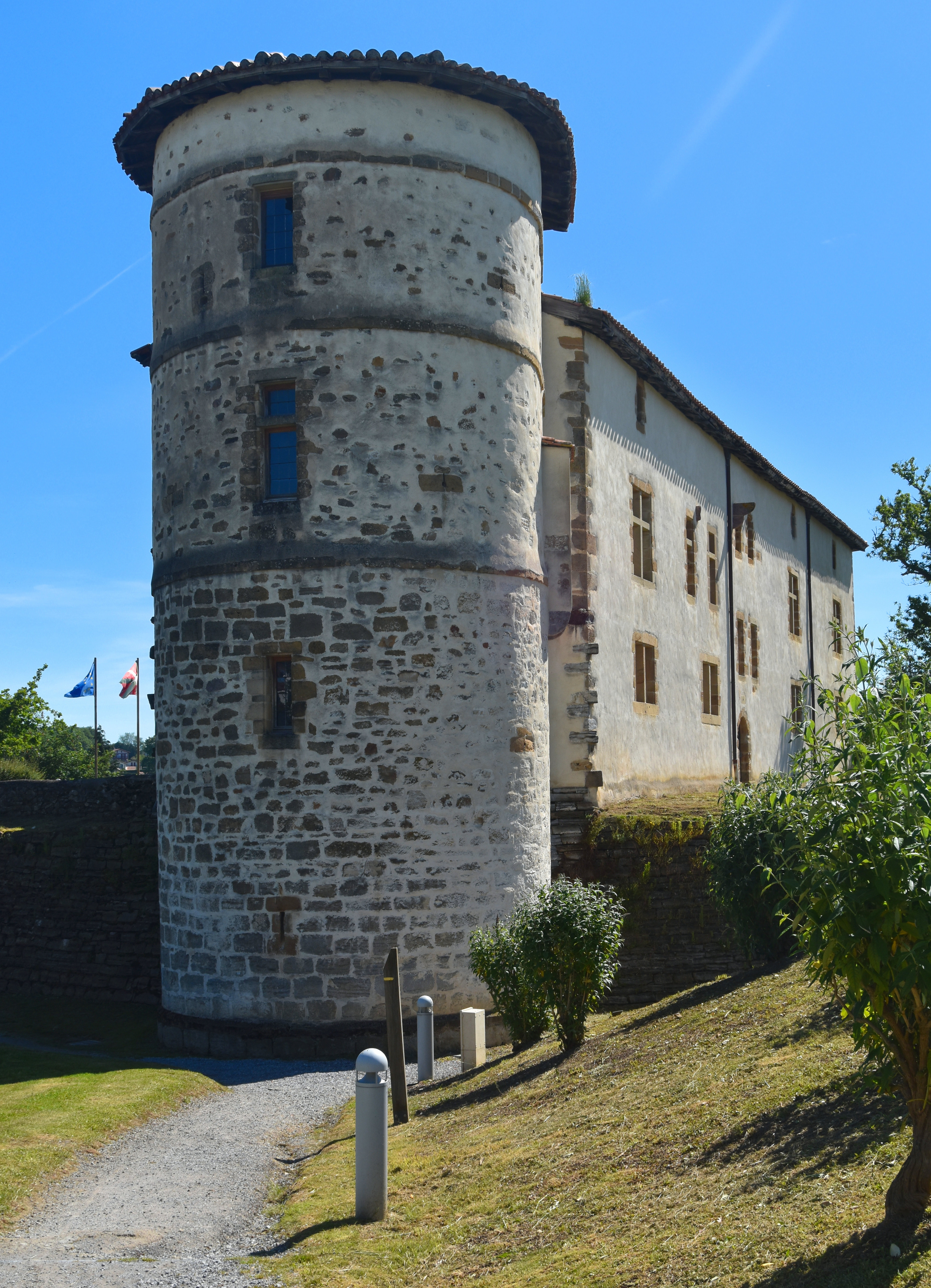 tour ouest, vue générale