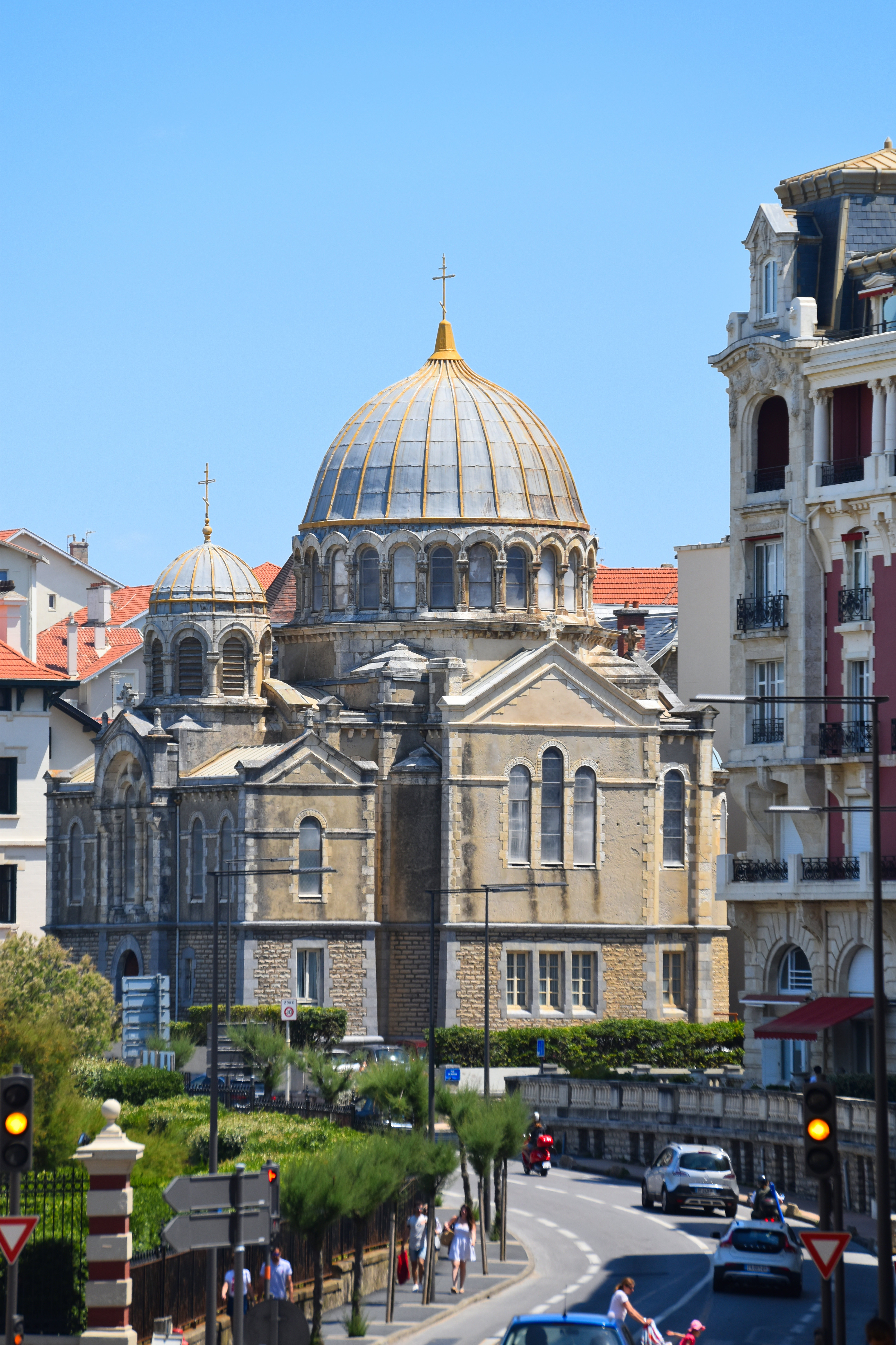 vue générale de la chapelle dans son environnement