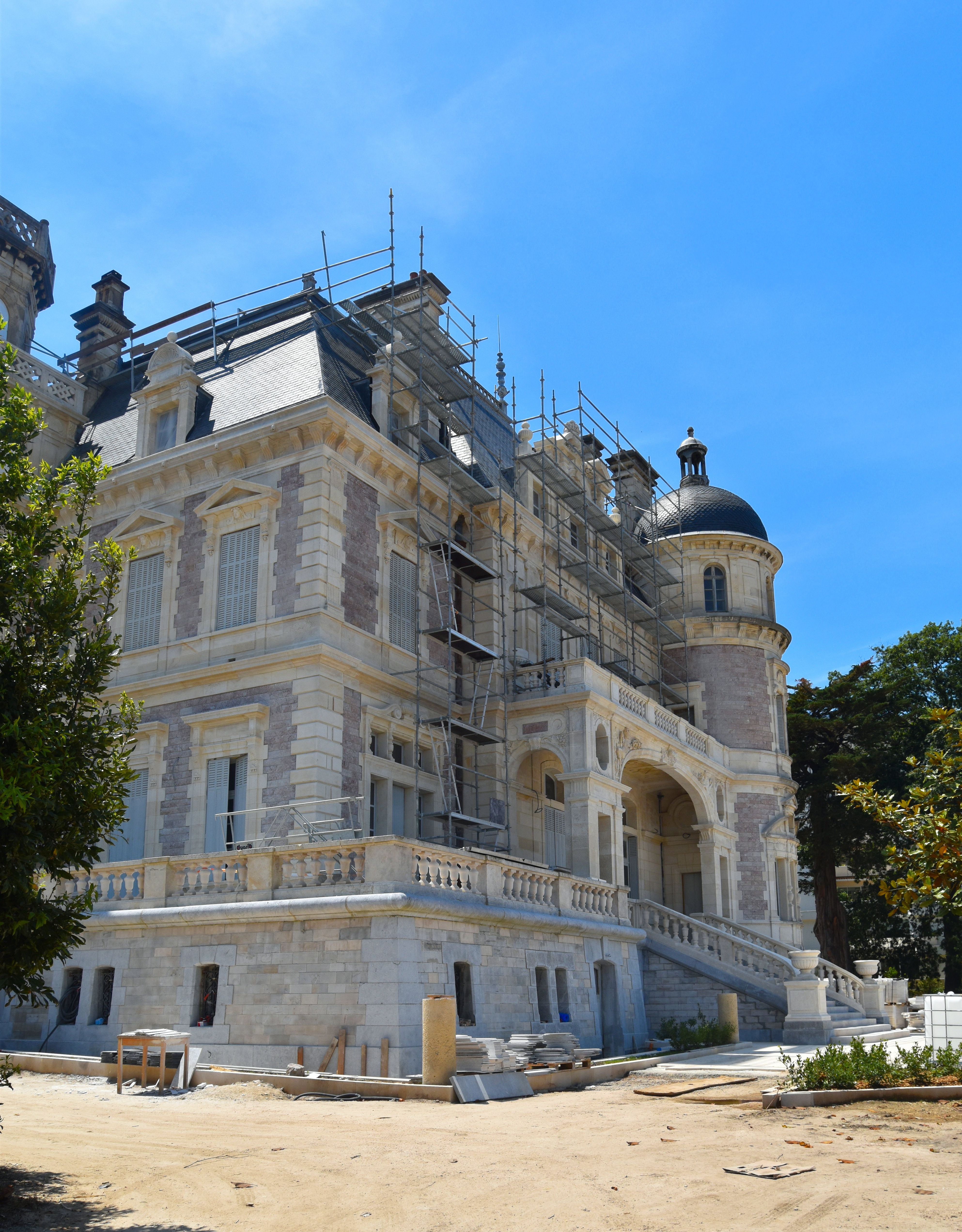 façade nord, vue générale