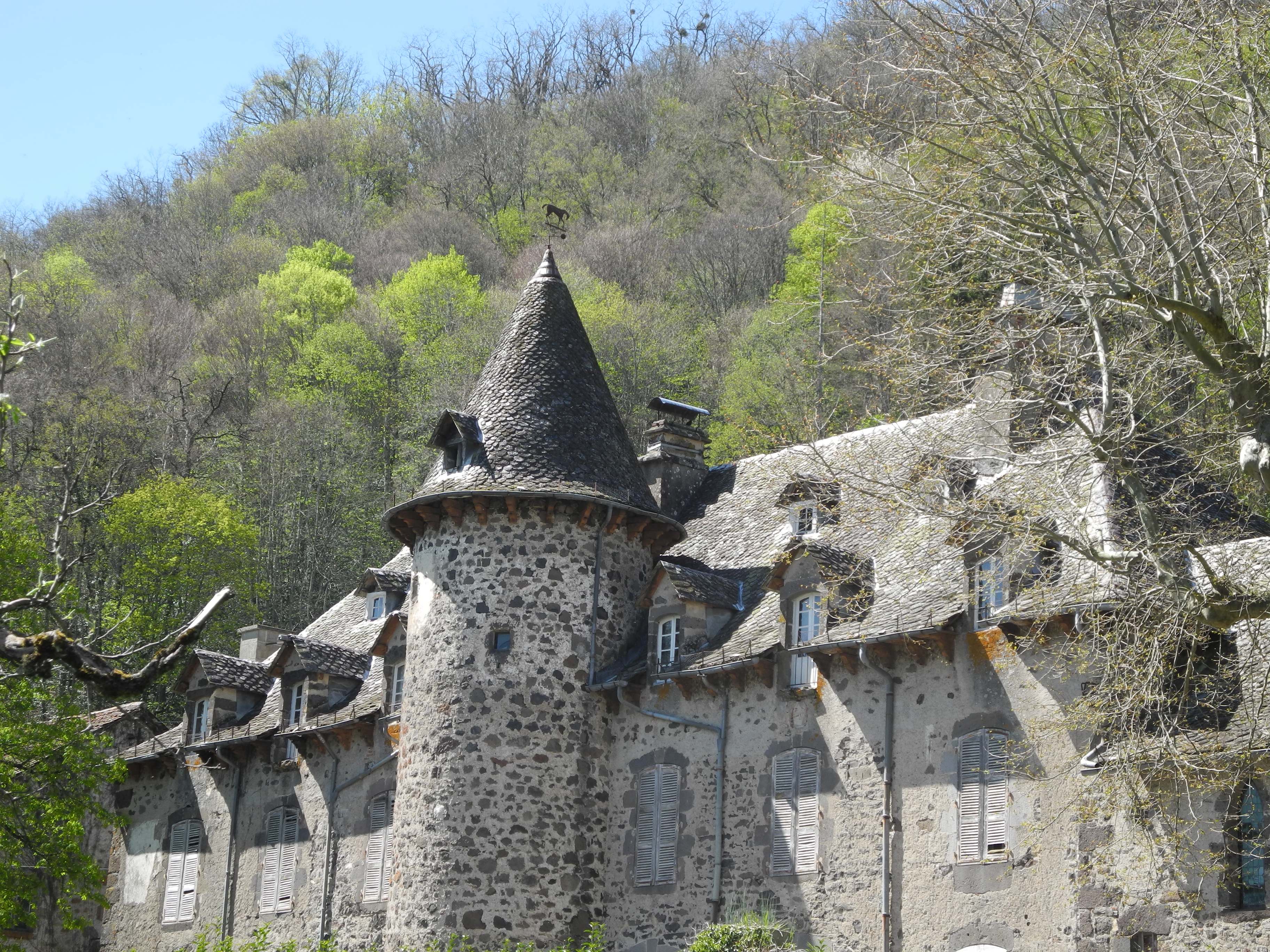 façade sud, vue partielle