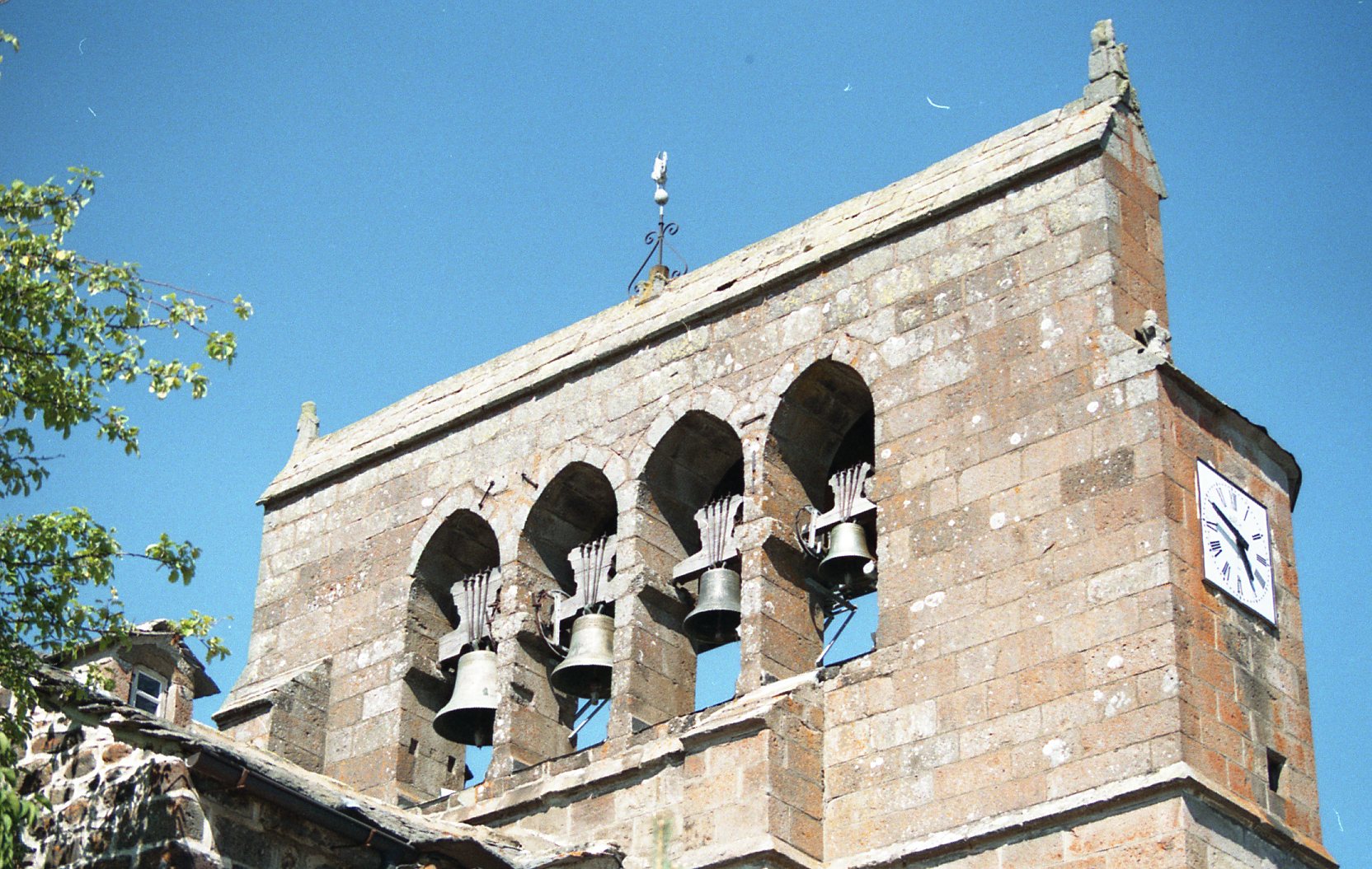 clocher, vue générale