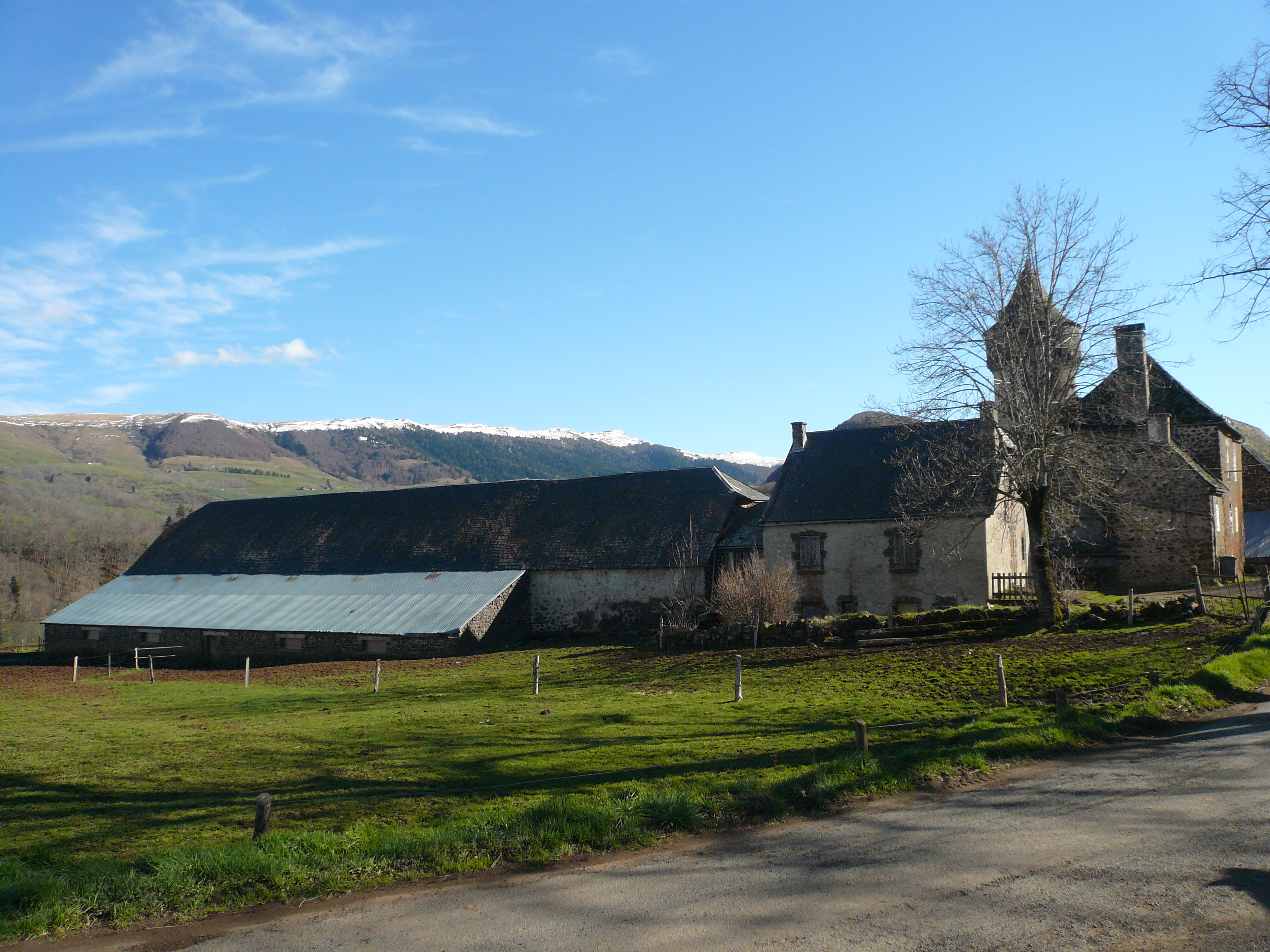 vue générale du château dans son environnement