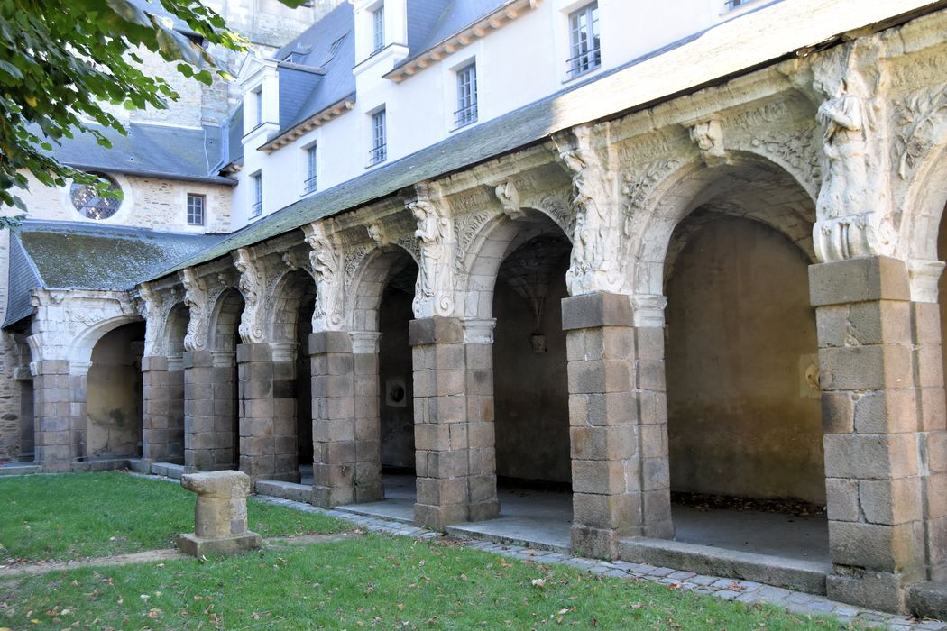 cloître, vue partielle