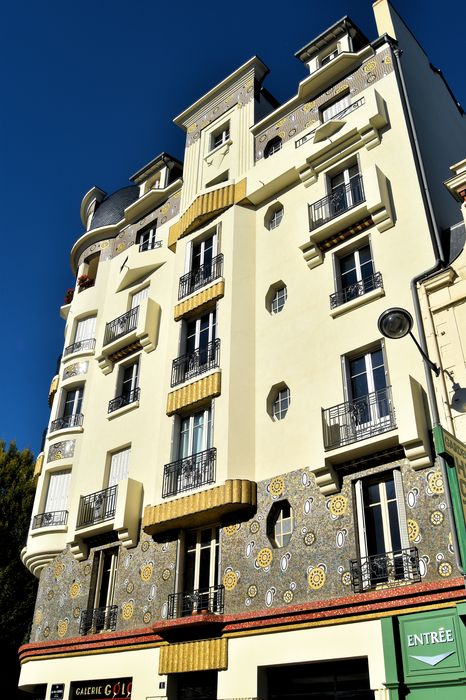 façade sud, vue générale