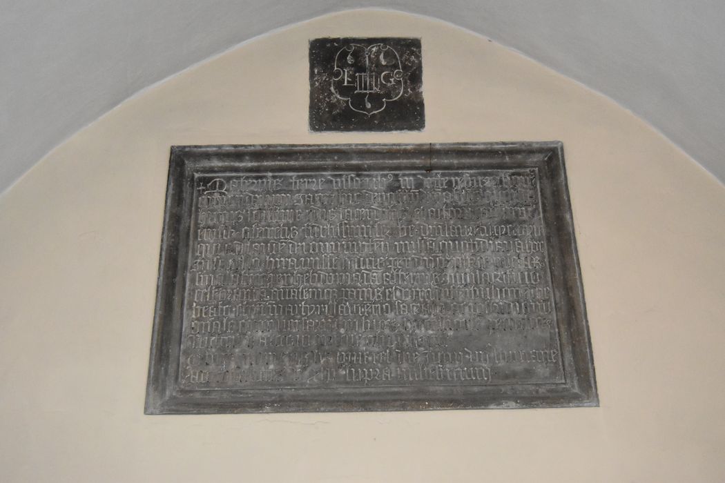 plaque funéraire de Benoît Buatier, vue générale - © Ministère de la Culture (France), Médiathèque du patrimoine et de la photographie, diffusion RMN-GP