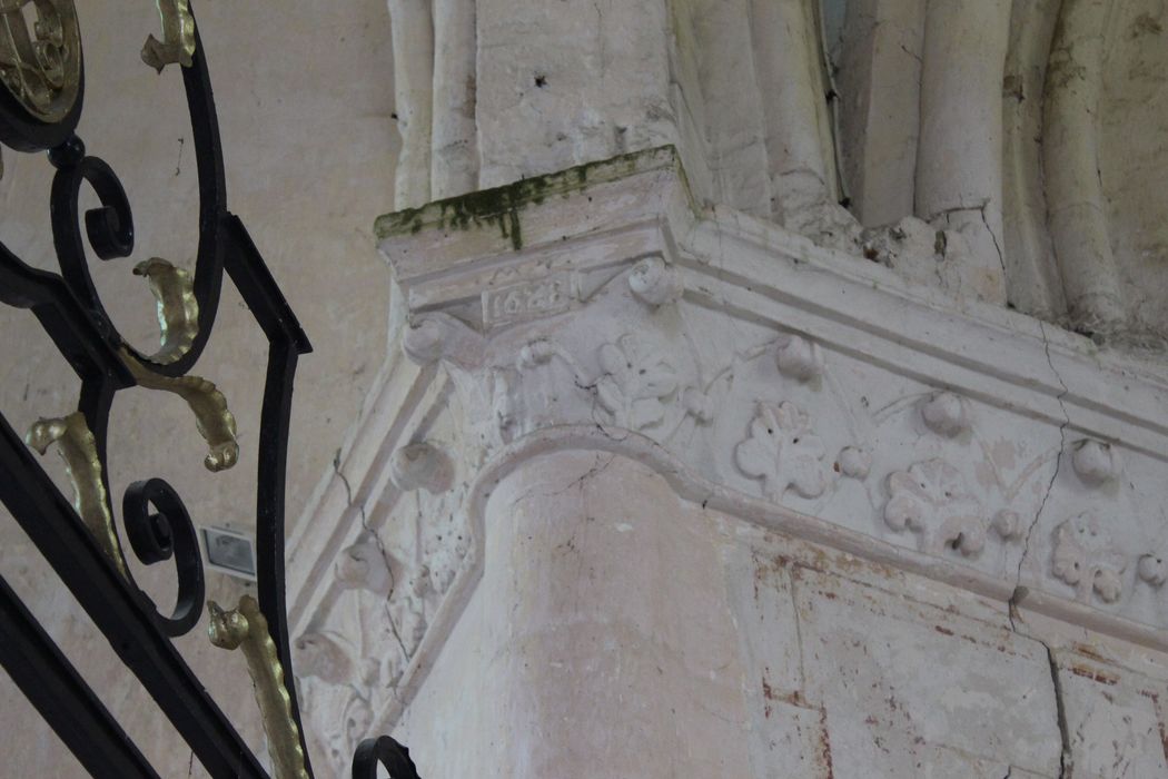 pilier de la croisée du transept, détail