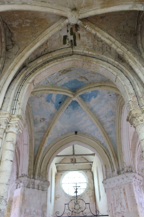 vue générale de la voûte de la croisée du transept