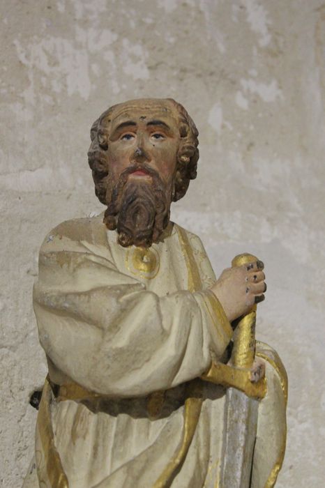 statue : Saint Paul, vue générale