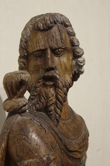 statue : Saint Paul, vue partielle