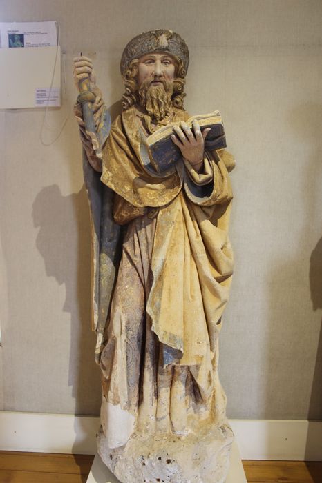 statue : Saint Jacques, vue générale