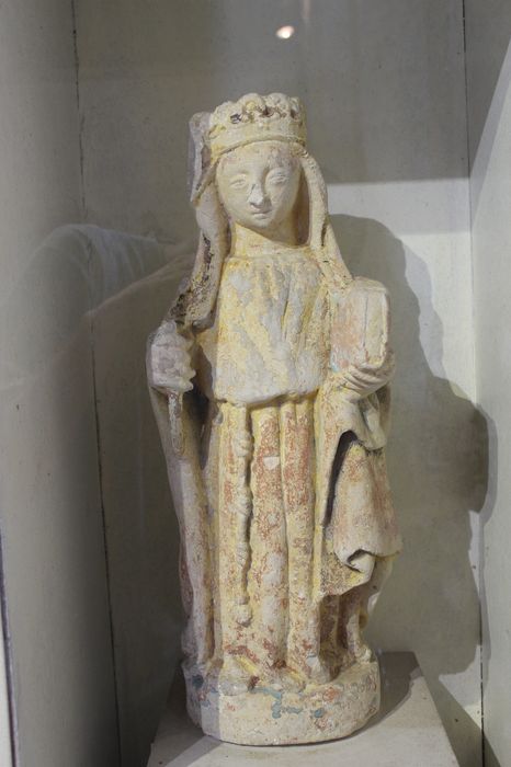 statue : Sainte martyre, vue générale