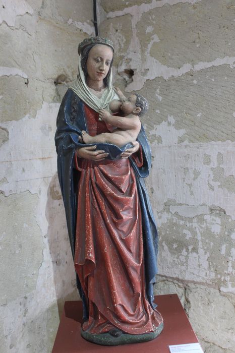 statue : Vierge à l'Enfant, vue générale