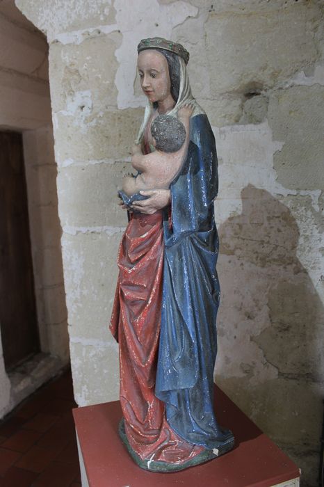 statue : Vierge à l'Enfant, vue générale