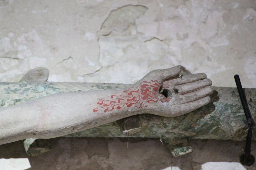 croix : Christ en croix, détail
