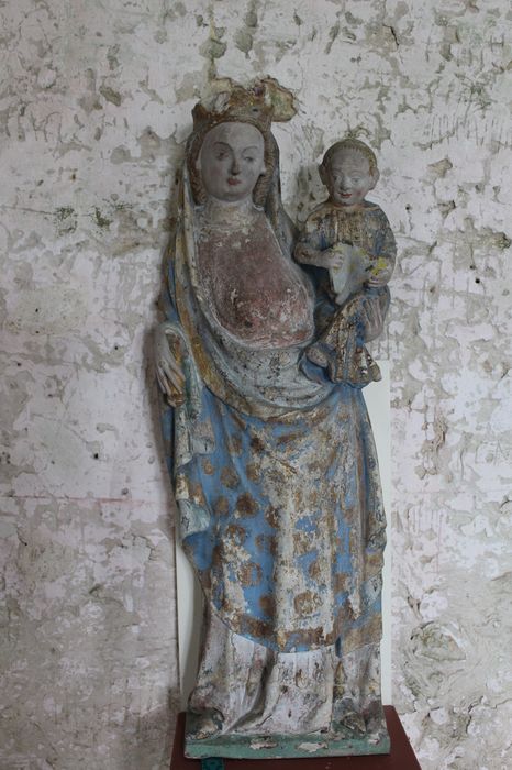 statue (petite nature) : Vierge à l'Enfant, vue générale - © Ministère de la Culture (France), Médiathèque du patrimoine et de la photographie, diffusion RMN-GP