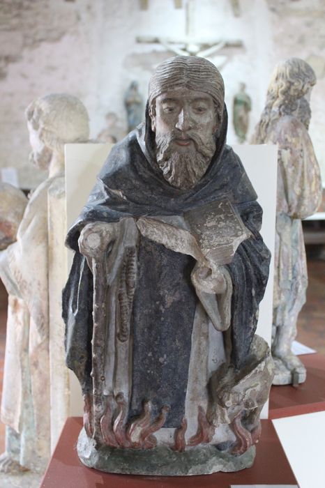 statuette : Saint Antoine ermite, vue générale