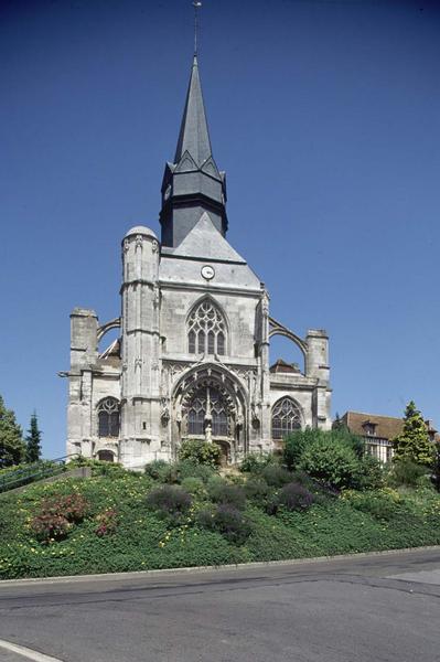 Façade ouest et clocher