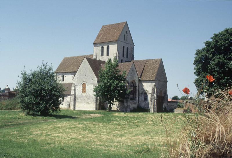 Ensemble sud-est de l'église