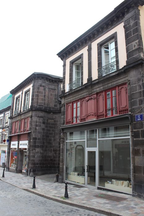 façades Nord sur rue, vue générale