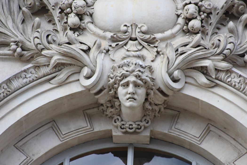 façade Sud, détail