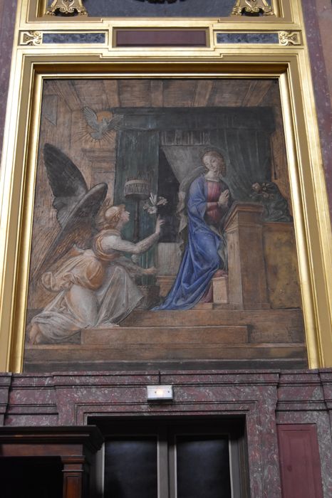 peinture monumentale : Annonciation (l’), vue générale