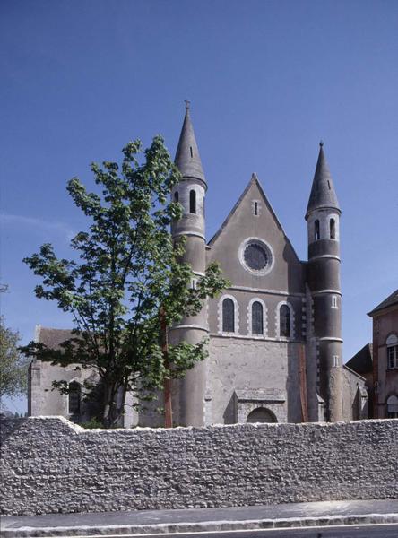 Façade ouest de la chapelle