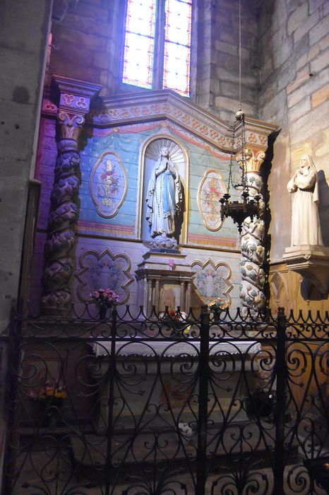 retable d'une des chapelles latérales sud, vue générale