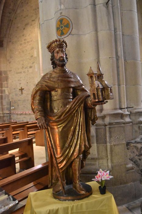 statue : Saint Géraud, vue générale - © Ministère de la Culture (France), Médiathèque du patrimoine et de la photographie, diffusion RMN-GP