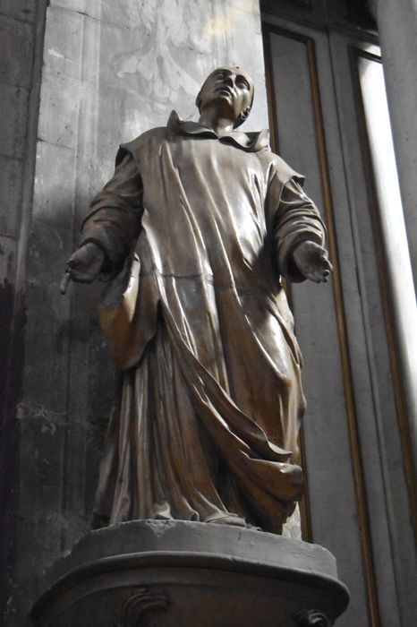 statue : saint Bruno, vue générale