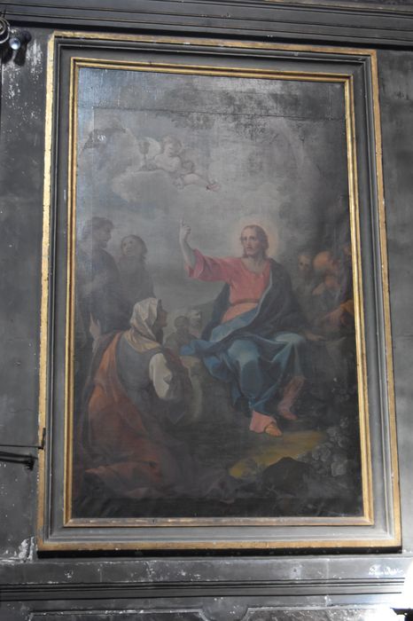 tableau : Prédication de Jésus, vue générale