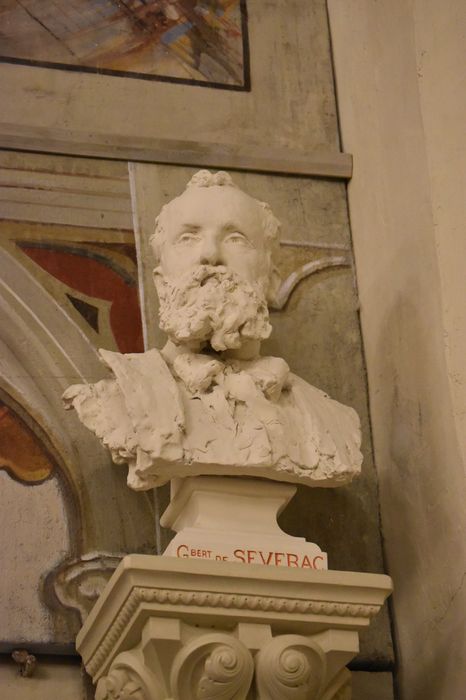 buste : Gilbert de Séverac, vue générale