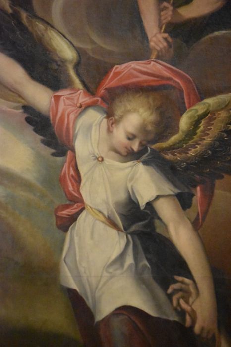 tableau (tableau d'autel) : le Jugement dernier, détail - © Ministère de la Culture (France), Médiathèque du patrimoine et de la photographie, diffusion RMN-GP