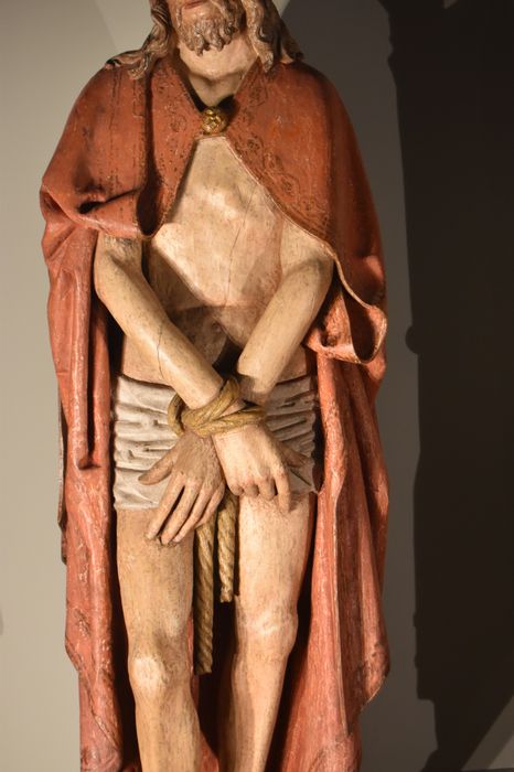 statue (grandeur nature) : Ecce Homo, vue partielle