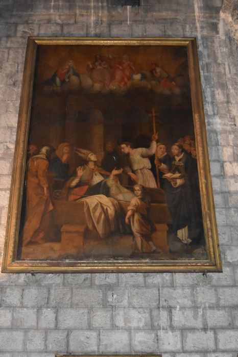 tableau : la Résurrection de saint Salvy, vue générale