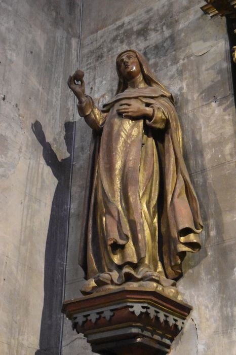 statue : Sainte Thérèse d'Avila, vue générale - © Ministère de la Culture (France), Médiathèque du patrimoine et de la photographie, diffusion RMN-GP