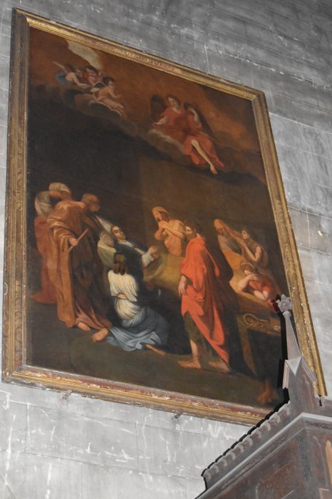 tableau : la Mort de saint Salvy, vue générale