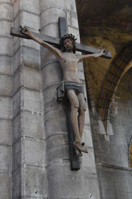 croix : Christ en croix, vue générale - © Ministère de la Culture (France), Médiathèque du patrimoine et de la photographie, diffusion RMN-GP