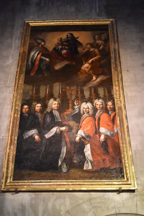 tableau : le Voeu des consuls d'Albi à saint Salvi et à saint Roch pour obtenir la protection de la ville contre la peste, vue générale - © Ministère de la Culture (France), Médiathèque du patrimoine et de la photographie, diffusion RMN-GP