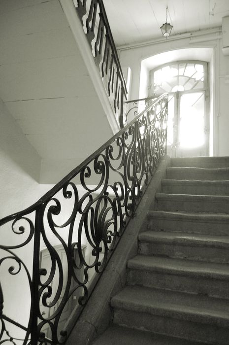 escalier d’honneur, vue partielle