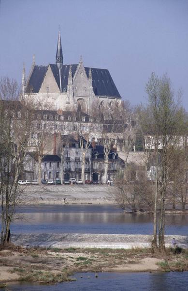 Ensemble sud-ouest, maisons et la Loire au premier plan